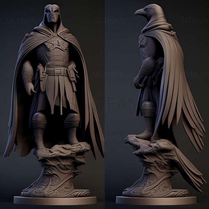 3D model Raven DC Universe (STL)